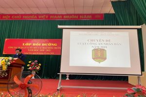 TUYÊN TRUYỀN LUẬT CÔNG AN NHÂN DÂN