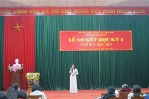 LỄ SƠ KẾT HỌC KỲ I NĂM HỌC 2020- 2021