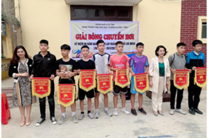 GIẢI BÓNG CHUYỀN HƠI HỌC SINH NĂM HỌC 2020 - 2021