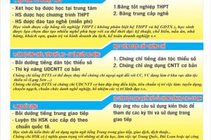 MÙA TUYỂN SINH NĂM HỌC 2021-2022 CỦA TRUNG TÂM GDTX 1 TỈNH LẠNG SƠN