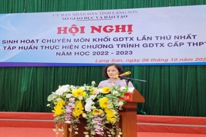 SINH HOẠT CHUYÊN MÔN KHỐI GDTX – MỘT GIẢI PHÁP TÍCH CỰC NÂNG CAO CHẤT LƯỢNG ĐỘI NGŨ ĐÁP ỨNG YÊU CẦU ĐỔI MỚI  ĐÁP ỨNG CHƯƠNG TRÌNH GDPT - 2018