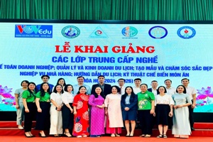 Khai giảng các lớp Trung cấp nghề khóa học 2024-2026